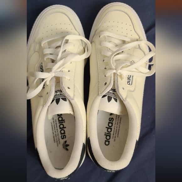 Adidas White Tennis Shoes - Picture 3 of 6